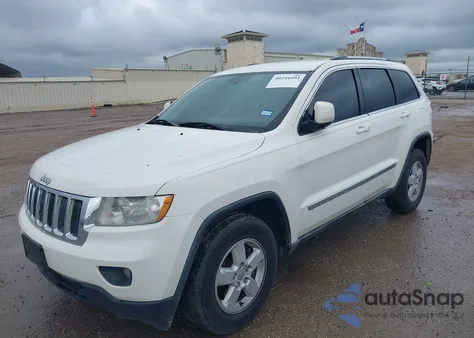 2012 Jeep Grand Cherokee Laredo из США, поврежденный, VIN 1C4RJEAGXCC151248